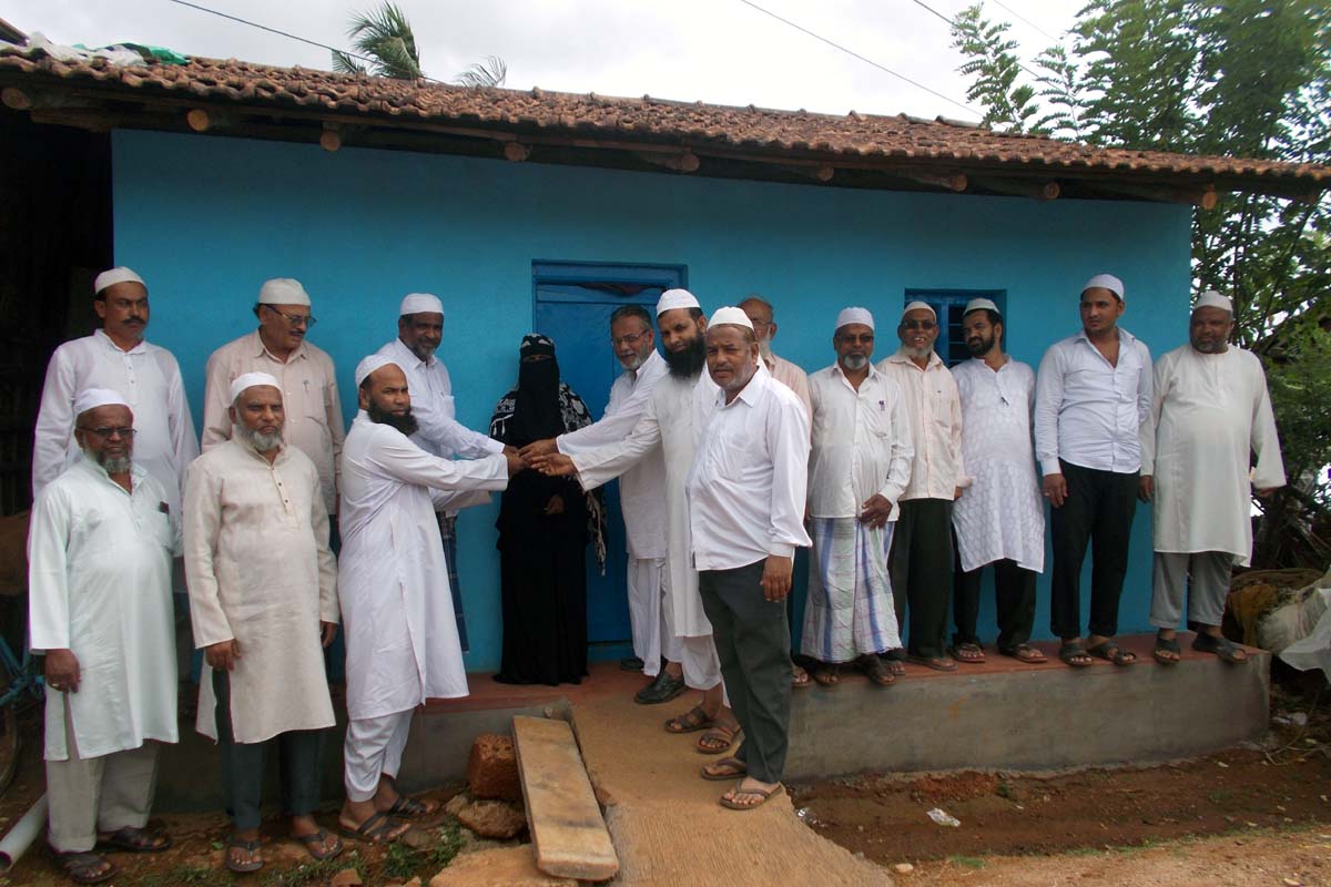 ಸಾಗರ: ಸಫಾ ಬೈತುಲ್ ಮಾಲ್‌ನಿಂದ ಮನೆ ಹಸ್ತಾಂತರ